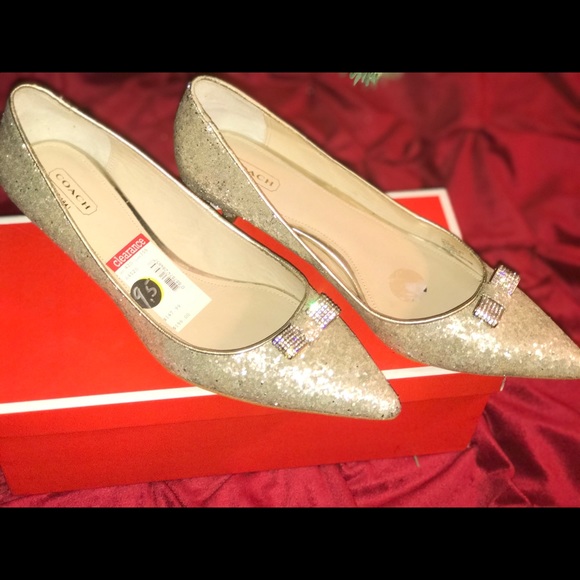 Women's Coach Monroe Glitter Platinum - Picture 2 of 5